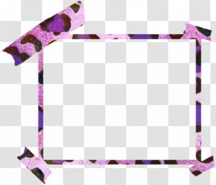 Background Pink Frame - Picture Violet Transparent PNG