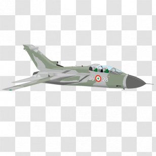 Fighter Aircraft Air Force Airplane Jet - Element Transparent PNG