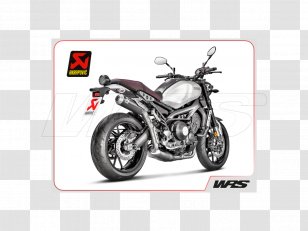 Exhaust System Car Yamaha Motor Company AkrapoviÄ XSR900 - Mt07 Transparent PNG