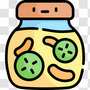 Pickle Jar - Jar Of Pickles Transparent PNG
