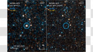 N6946-BH1 Black Hole Hubble Space Telescope Light Supernova - Sky Transparent PNG
