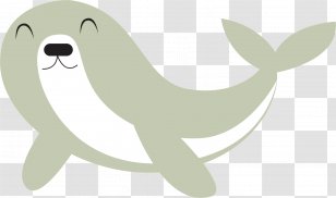 Dog Dolphin Illustration - Art - Hand Painted Vector Transparent PNG