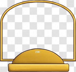Standee Golden Clip Art - Week Transparent PNG