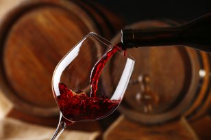 Red Wine Chianti DOCG Tuscan Common Grape Vine - Sommelier Transparent PNG