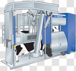Automatic Milking Machine Cattle - Ultrahightemperature Processing - Milk Transparent PNG