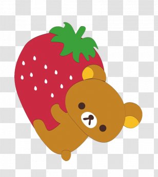 Cartoon Cuteness U0e01u0e32u0e23u0e4cu0e15u0e39u0e19u0e0du0e35u0e48u0e1bu0e38u0e48u0e19 - Aedmaasikas - Red Strawberry Transparent PNG