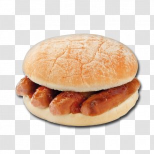 Sausage Sandwich Bacon Breakfast Roll Toast Transparent PNG