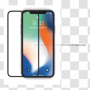 IPhone X 7 Plus 4 5 Mobile Phone Accessories - Communication Device - Slim Curve Transparent PNG