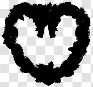 Christmas Tree Lights - Ornament - Feather Boa Heart Transparent PNG