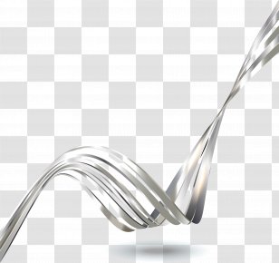 Crystal Oscillator Voltage-controlled Template - Silver Curve Metal Transparent PNG