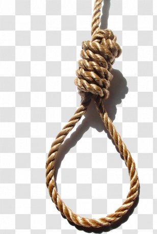 Suicide By Hanging Knot Noose - Nat Turner - Horse Grass Rope Transparent PNG