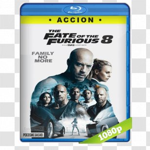 Jason Statham Fast & Furious 8 The And Film Poster - Back To Future Transparent PNG