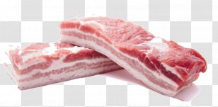 Pork Belly Raw Foodism Ribs Domestic Pig - Flower - Meat Transparent PNG