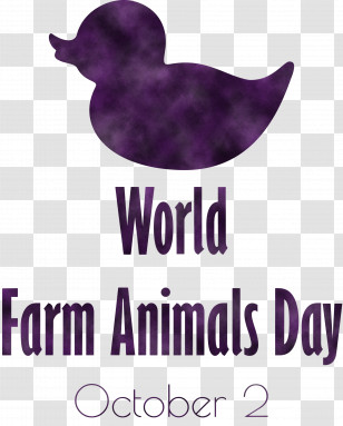 World Farm Animals Day Transparent PNG