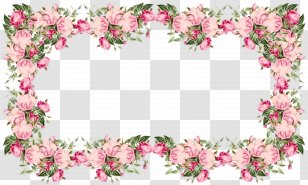 Pink Flower Cartoon - Flowers - Interior Design Plant Transparent PNG
