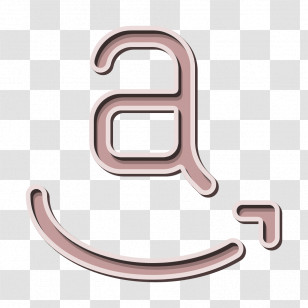 Amazon Icon Social Media Outline Icon Transparent PNG