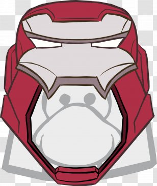 Club Penguin: Elite Penguin Force Video Games - Iron Man Face Drawing Helmet Transparent PNG