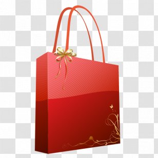 Euclidean Vector - Paper - Red Shopping Bags Transparent PNG