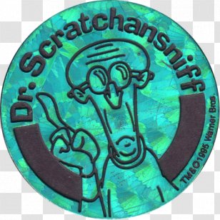 Milk Caps Tazos Warner Bros. World Abu Dhabi - Green - 1994 Disney Dollars Transparent PNG