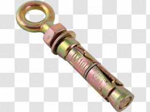 Anchor Bolt Eye Masonry Screw - Cylinder - Large Swiss Cheese Wedge Transparent PNG