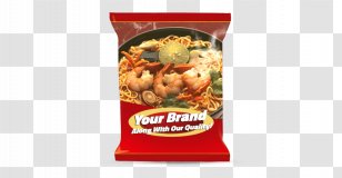 Vegetarian Cuisine Instant Noodle Namchow (Thailand) Co.,LTD. Private Label Food - Ingredient - Packing Bag Design Transparent PNG