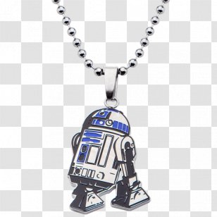 R2-D2 Locket C-3PO Anakin Skywalker Necklace - Empire Strikes Back Transparent PNG