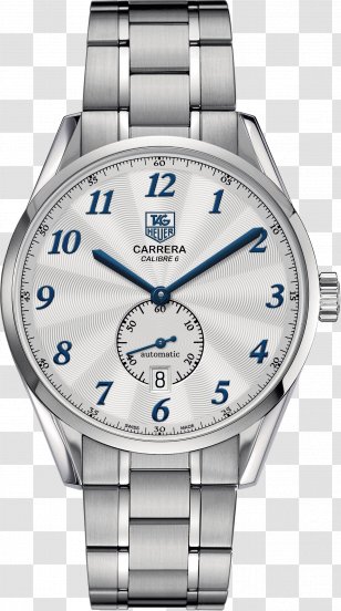 TAG Heuer Automatic Watch Chronograph Jewellery - Platinum - Cara Delevingne Transparent PNG