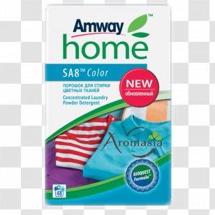 Amway Home SA8 Laundry Detergent - Cleanliness Transparent PNG