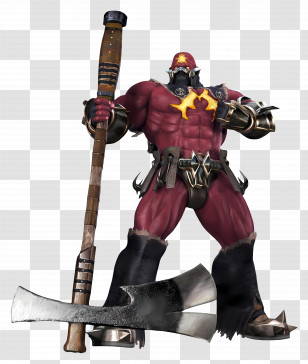 Astaroth - Powerful Warrior With Axe Transparent PNG
