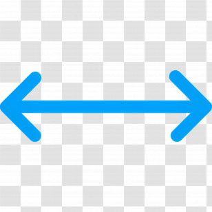 Double Arrow - Blue Double Arrow Icon Transparent PNG
