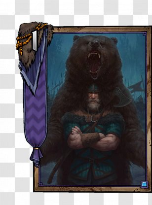 Gwent: The Witcher Card Game 3: Wild Hunt Video Wiki - Gogcom - Bear Attack Transparent PNG