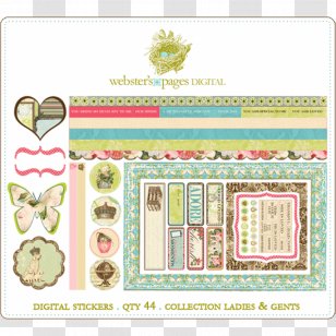 Paper Die Cutting Card Stock Sticker - Design Transparent PNG