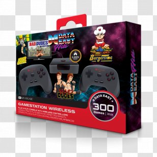 Joe & Mac DreamGEAR My Arcade Game Station With 300 Games Video GAMER V Portable Handheld Gaming System 220 - Gamestation Transparent PNG