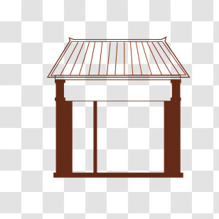Building - Traditional House Drawing Transparent PNG