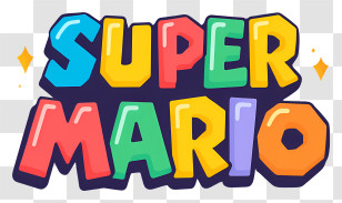 Super Mario Logo - Super Mario Logo Transparent PNG