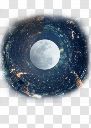 Moon Universe Night Sky - Sphere Transparent PNG