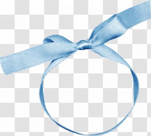 Ribbon - World Wide Web - Blue Bow Ring Transparent PNG