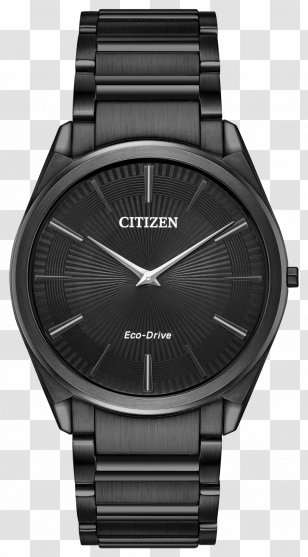 Citizen Men's Eco-Drive Stiletto Solar-powered Watch Holdings Transparent PNG