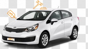 Kia Motors 2015 Rio 2017 Car - Compact Transparent PNG