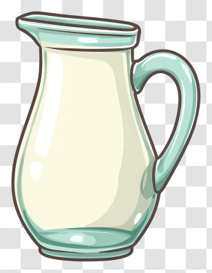 Glass Water Pitcher - Transparent Glass Pitcher Illustration Transparent PNG