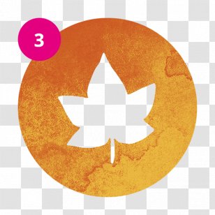 Circle Leaf - Powder Bursting Transparent PNG