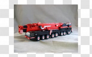 Motor Vehicle Rail Transport Locomotive Machine Scale Models - Railroad Car - Demag Transparent PNG