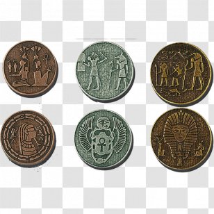 Historical Roman Coins Middle Ages Game Obverse And Reverse - Money - Metal Coin Transparent PNG