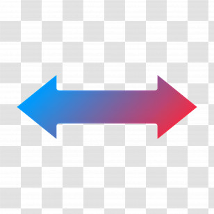 Double Arrow - Gradient Double Arrow Icon Transparent PNG