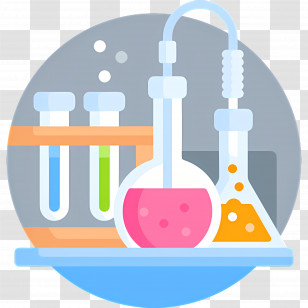 Science - Laboratory Equipment Illustration For Science Education Transparent PNG