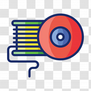 3d Printer Filament - Fire Alarm System Illustration Transparent PNG