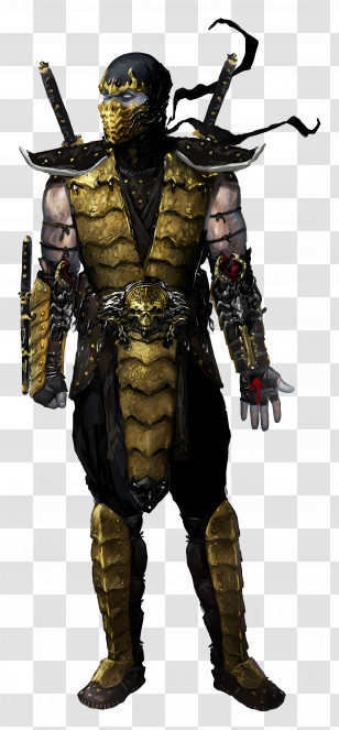 Scorpion - Scorpion Character In Armor Transparent PNG
