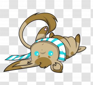 Canidae Dog Character Clip Art - Tail - Blue-eyed Vector Transparent PNG