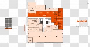Floor Plan Room - Basement Transparent PNG