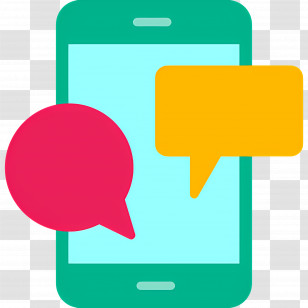 Phone Messaging - Smartphone Chat Illustration Transparent PNG